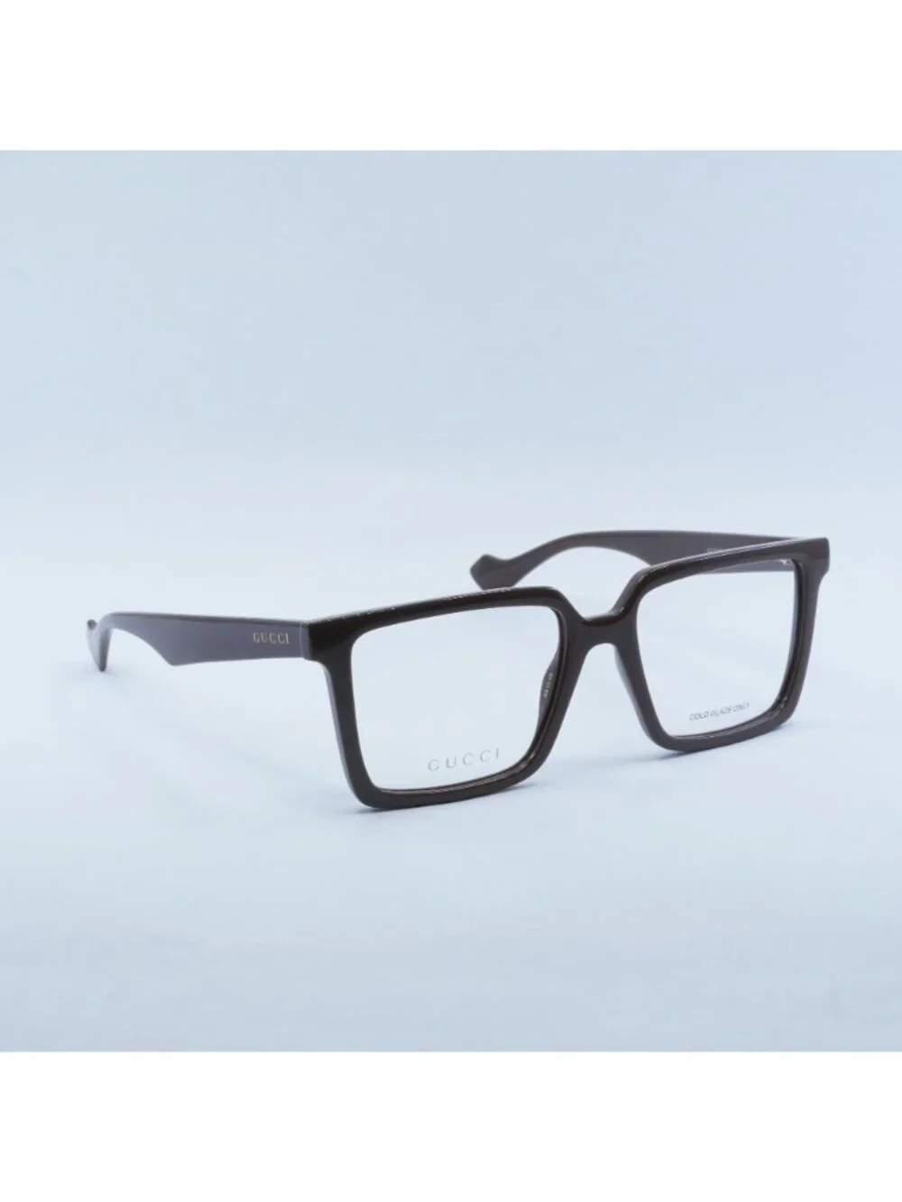 Gucci GG1540O 007 Eyeglasses Brown 55mm Square Frame